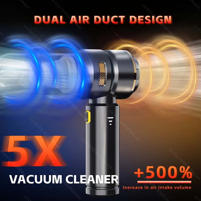 Car Vacuum Cleaner High Power Portable Handheld Wireless Brushless Motor Cleaning Machine Powerful Air Duster for Home Appliance