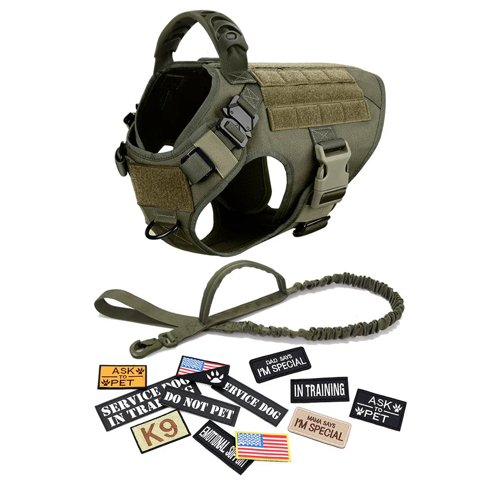 Elite Tactical Dog Harness