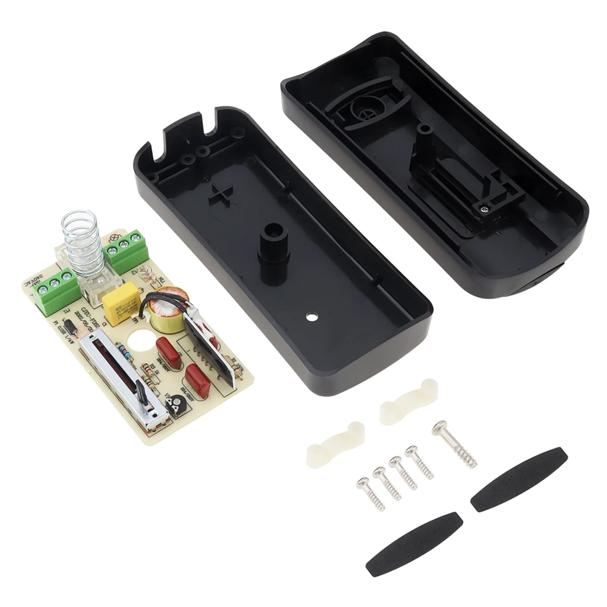 220V Foot Dimmer Switch Foot Operated LED Dimmer Switch Full Range Inline Slide Control Switch for Floor Lamp / LED Lamp LZB