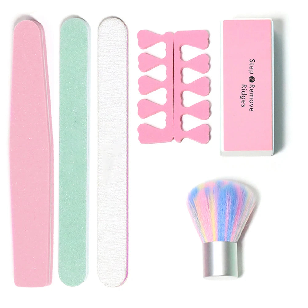 Electric Nail Drill Set File Kit Nail Lamp Gel Manicure Dryer Lamp Professional Nail Files Tool Manicure Pedicure Home Use