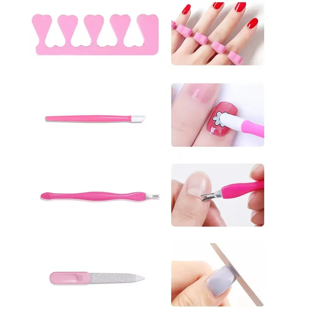 Electric Nail Drill Set File Kit Nail Lamp Gel Manicure Dryer Lamp Professional Nail Files Tool Manicure Pedicure Home Use