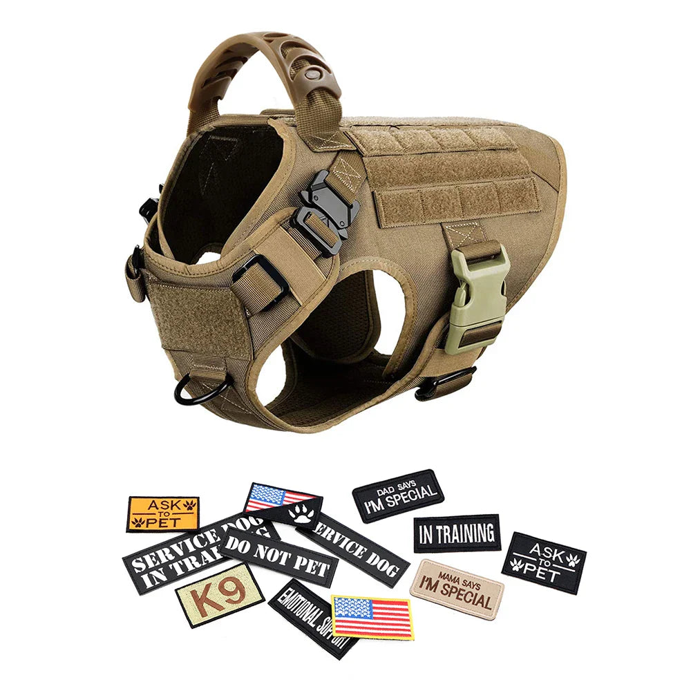 Elite Tactical Dog Harness